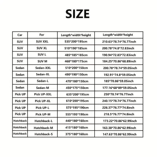 Scratch-Resistant Outdoor Car Cover | For SUV, Sedan, & Hatchback - Carmodza.com