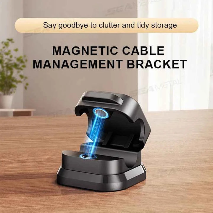 Magnetic Car Cable Organizer Clips | 10Pcs Self-Adhesive Holders - Carmodza.com