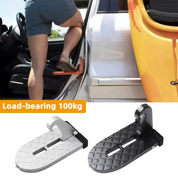 Foldable Car Roof Access Step | Universal Door Latch Hook Pedal - Carmodza.com