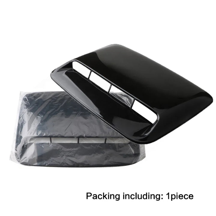 Universal Car Air: Flow Decorative Intake Hood Scoop Bonnet Vent - Carmodza.com