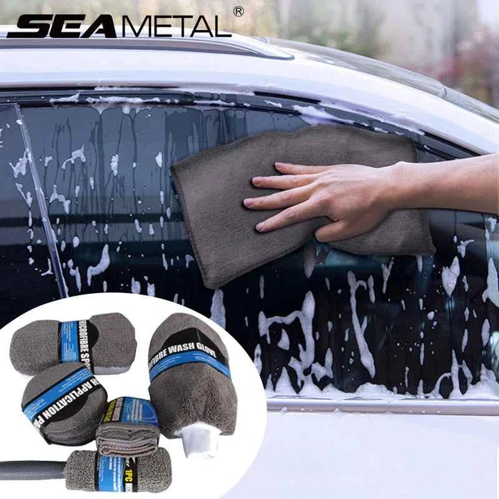 Car Wash Cleaning Kits 9pcs – Microfiber Auto Detailing Set - Carmodza.com