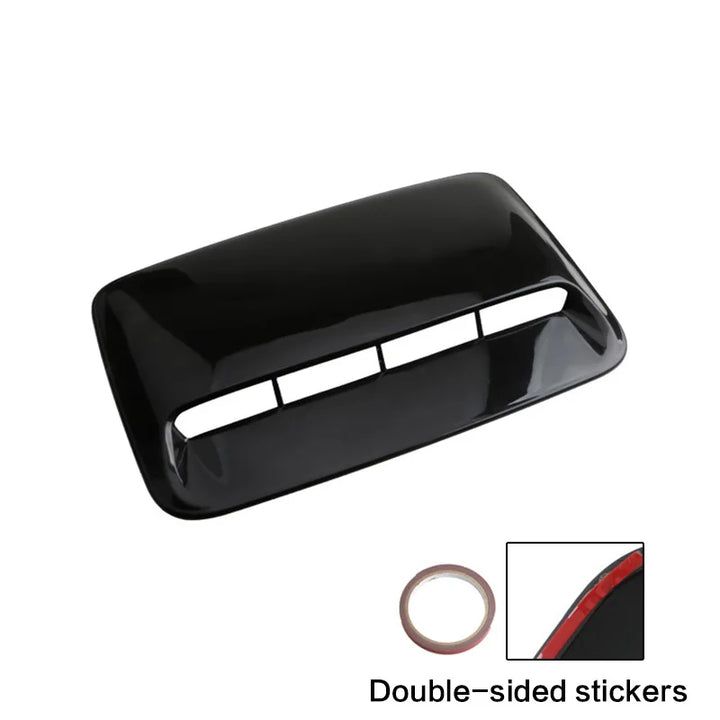 Universal Car Air: Flow Decorative Intake Hood Scoop Bonnet Vent - Carmodza.com