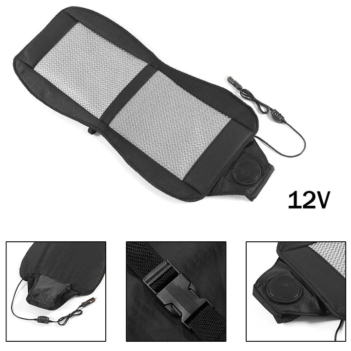 Car Cushion with Fan – Cooling Seat Pad with 8-Speed Ventilation - Carmodza.com