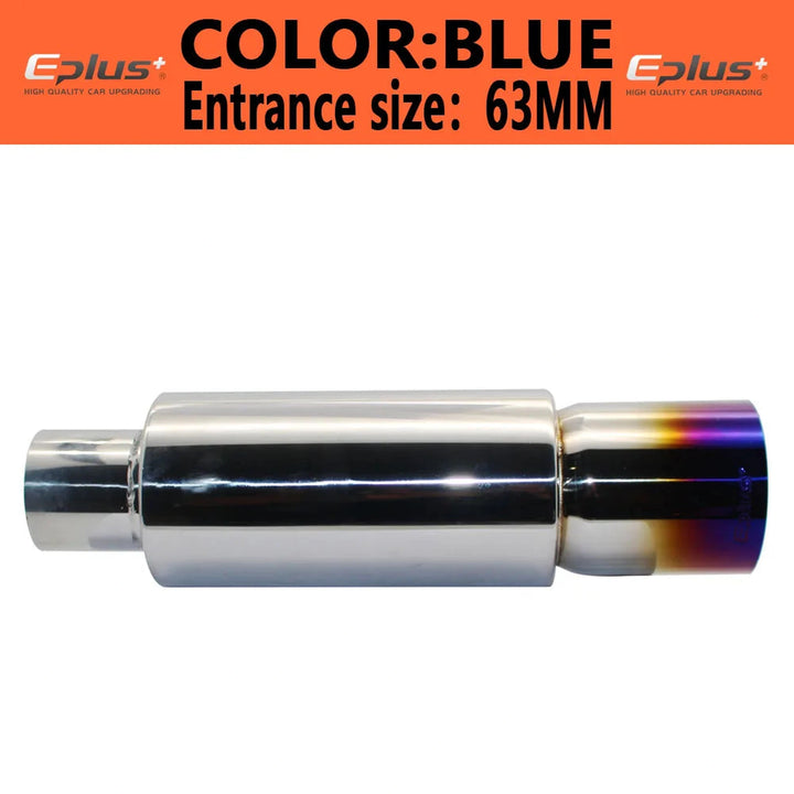 Universal Car Exhaust Pipe | Stainless Steel Muffler Tail Pipe - Carmodza.com