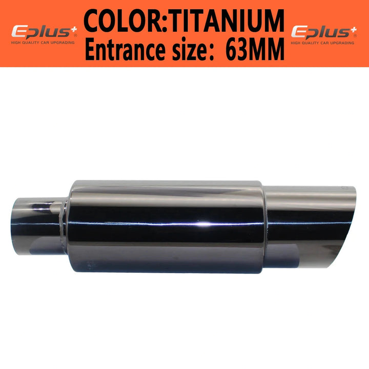 Universal Car Exhaust Pipe | Stainless Steel Muffler Tail Pipe - Carmodza.com