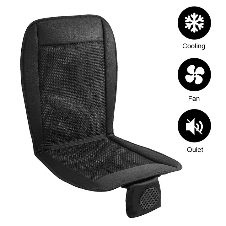 Car Cushion with Fan – Cooling Seat Pad with 8-Speed Ventilation - Carmodza.com