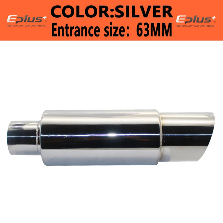 Universal Car Exhaust Pipe | Stainless Steel Muffler Tail Pipe - Carmodza.com