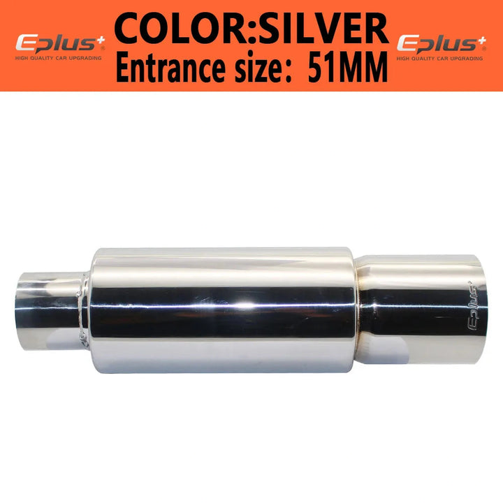 Universal Car Exhaust Pipe | Stainless Steel Muffler Tail Pipe - Carmodza.com