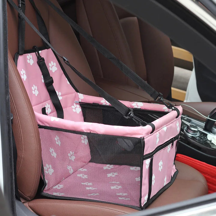 Pet Car Carrier Seat Bag Waterproof for Small Cats & Dogs - Carmodza.com