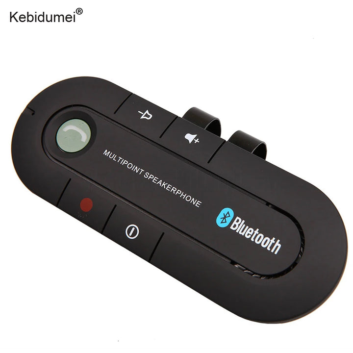 Wireless Bluetooth Car Speakerphone Kit Sun Visor MP3 - Carmodza.com