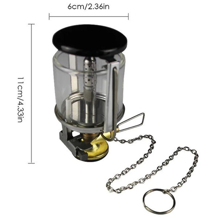 Portable Gas Camping Lantern for Roadside & Outdoor Use - Carmodza.com