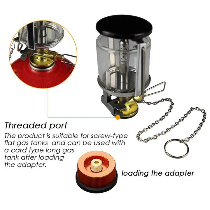 Portable Gas Camping Lantern for Roadside & Outdoor Use - Carmodza.com