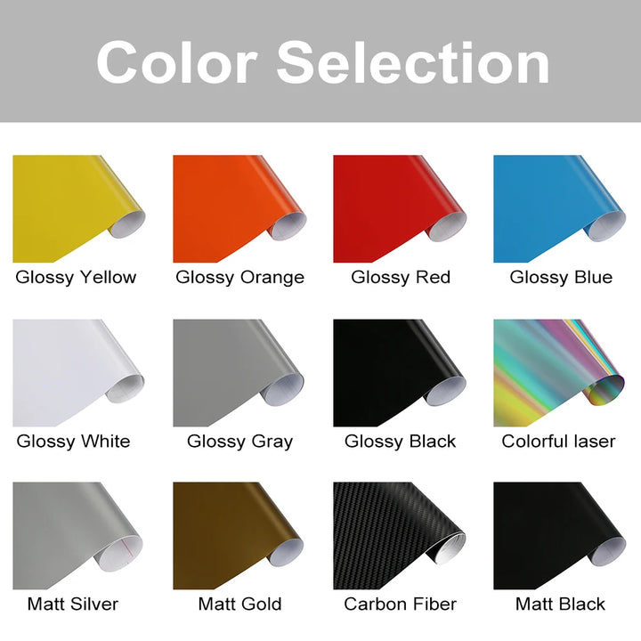 Racing Stripes Car Body Stickers | 2pc Vinyl Decal Set - Carmodza.com