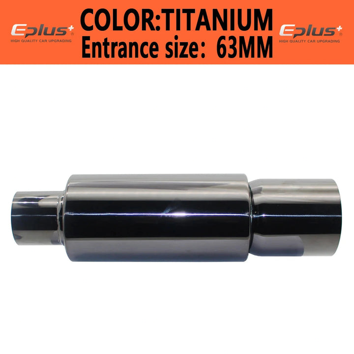 Universal Car Exhaust Pipe | Stainless Steel Muffler Tail Pipe - Carmodza.com