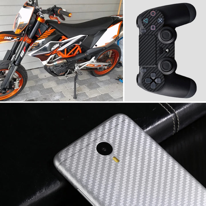 3D Carbon Fiber Vinyl Wrap | Premium Car Styling Film Roll - Carmodza.com