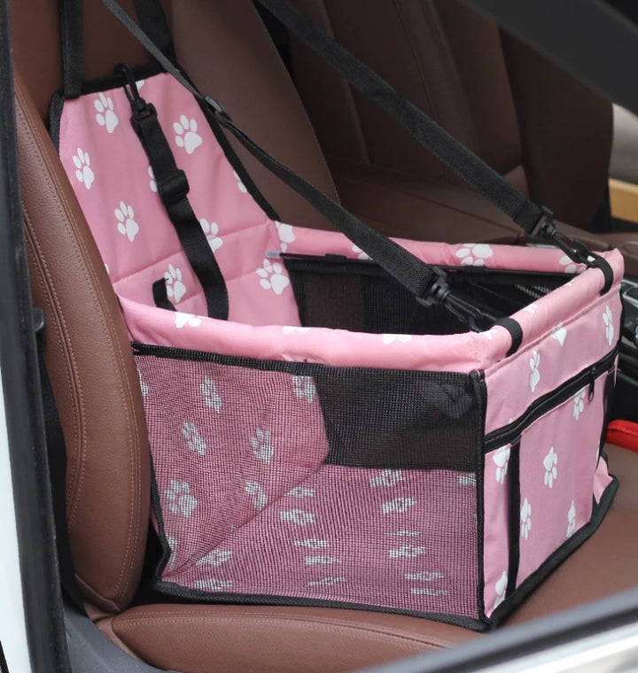 Pet Car Carrier Seat Bag Waterproof for Small Cats & Dogs - Carmodza.com