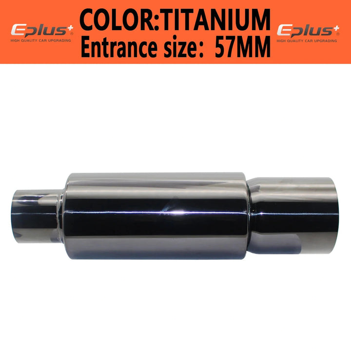 Universal Car Exhaust Pipe | Stainless Steel Muffler Tail Pipe - Carmodza.com