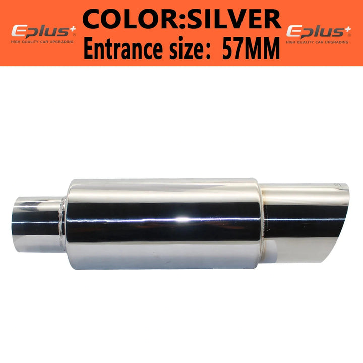 Universal Car Exhaust Pipe | Stainless Steel Muffler Tail Pipe - Carmodza.com