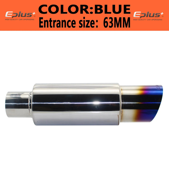 Universal Car Exhaust Pipe | Stainless Steel Muffler Tail Pipe - Carmodza.com