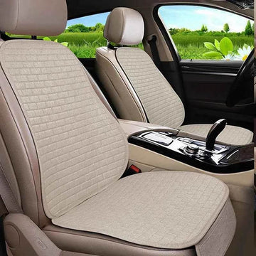 Premium Flax Car Seat Cushion | Universal Fit - Carmodza.com