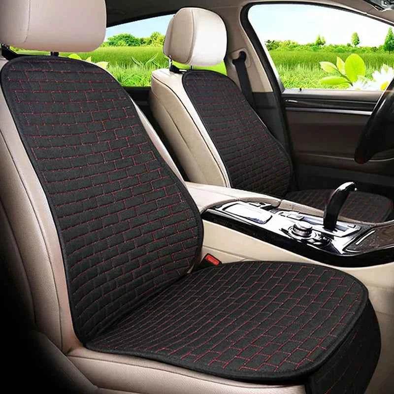 Premium Flax Car Seat Cushion | Universal Fit - Carmodza.com