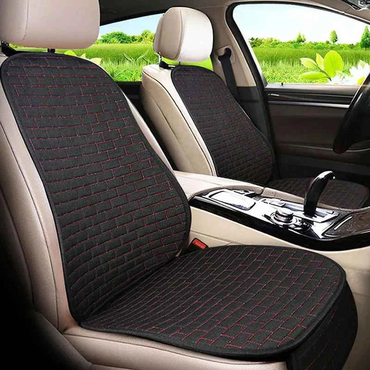 Premium Flax Car Seat Cushion | Universal Fit - Carmodza.com