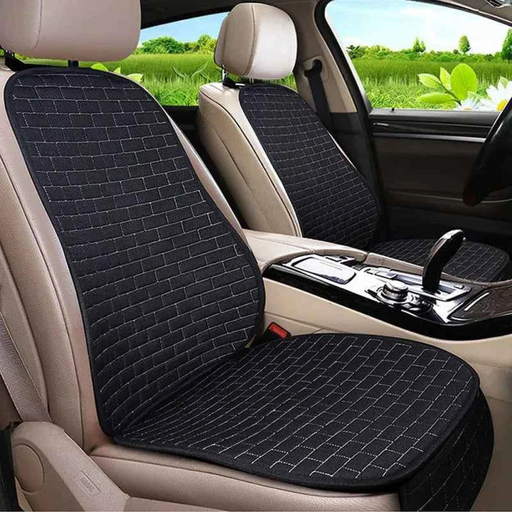 Premium Flax Car Seat Cushion | Universal Fit - Carmodza.com