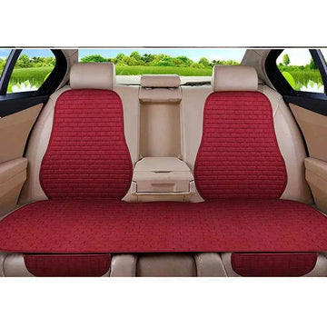 Premium Flax Car Seat Cushion | Universal Fit - Carmodza.com
