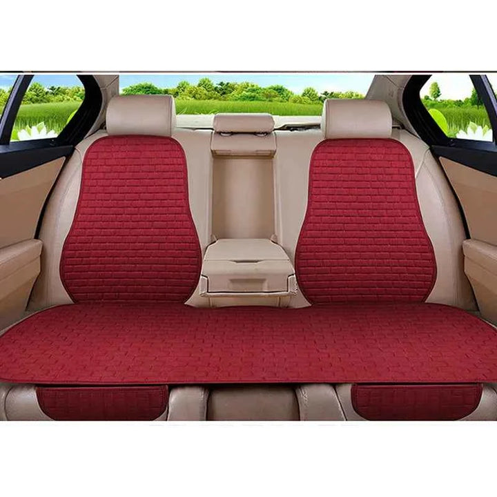 Premium Flax Car Seat Cushion | Universal Fit - Carmodza.com