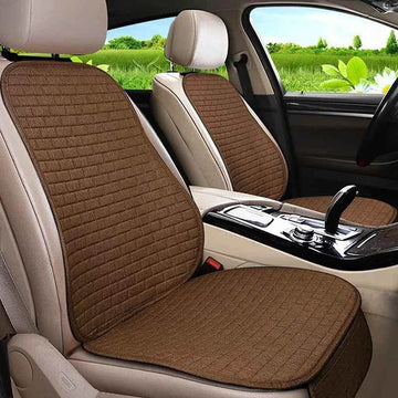 Premium Flax Car Seat Cushion | Universal Fit - Carmodza.com