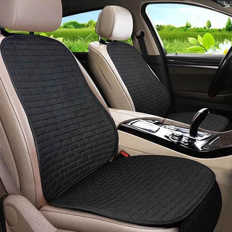 Premium Flax Car Seat Cushion | Universal Fit - Carmodza.com