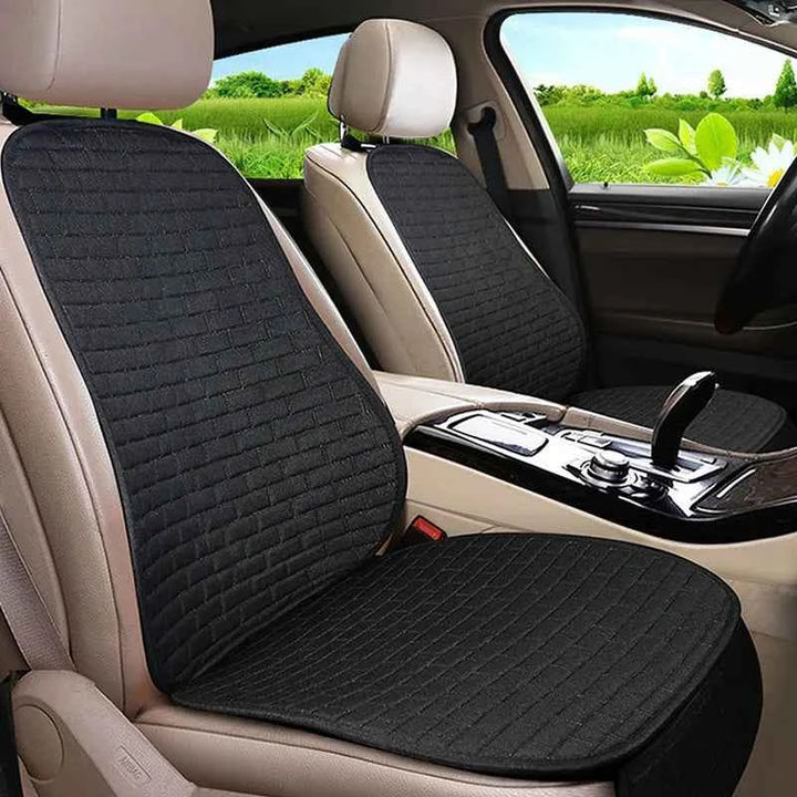 Premium Flax Car Seat Cushion | Universal Fit - Carmodza.com