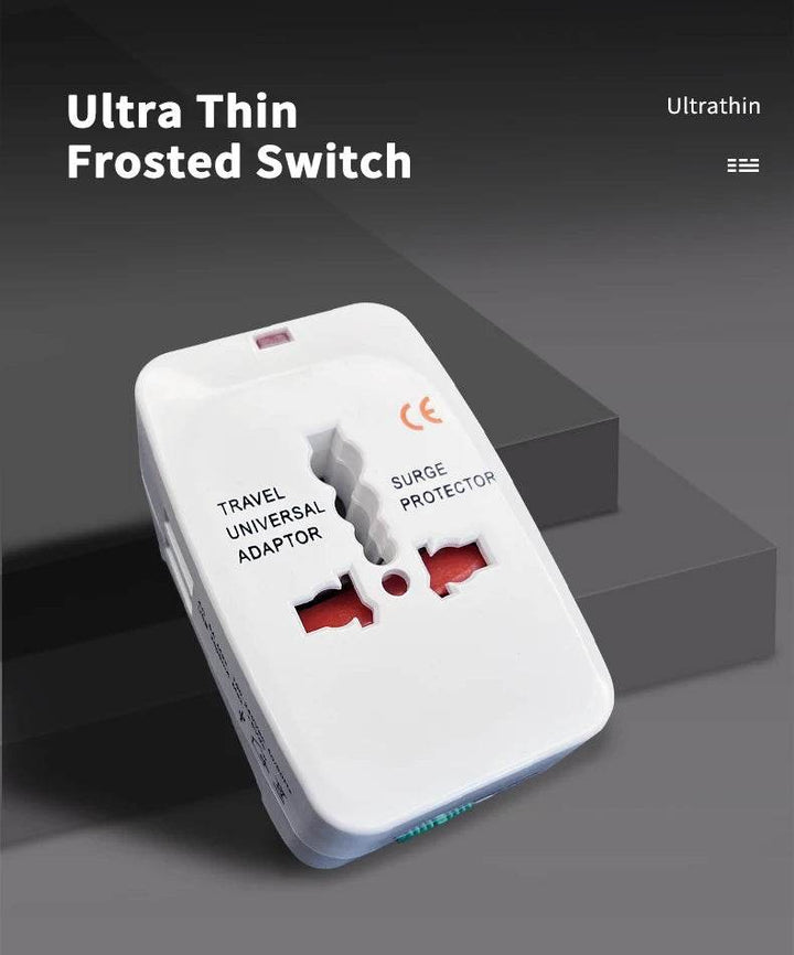 Universal Travel Adapter with USB Ports Charger - Carmodza.com