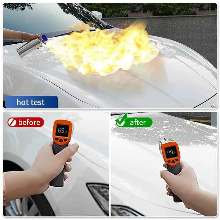 Car Body Polish Spray with Hydrophobic Ceramic Coating (300ML) - Carmodza.com
