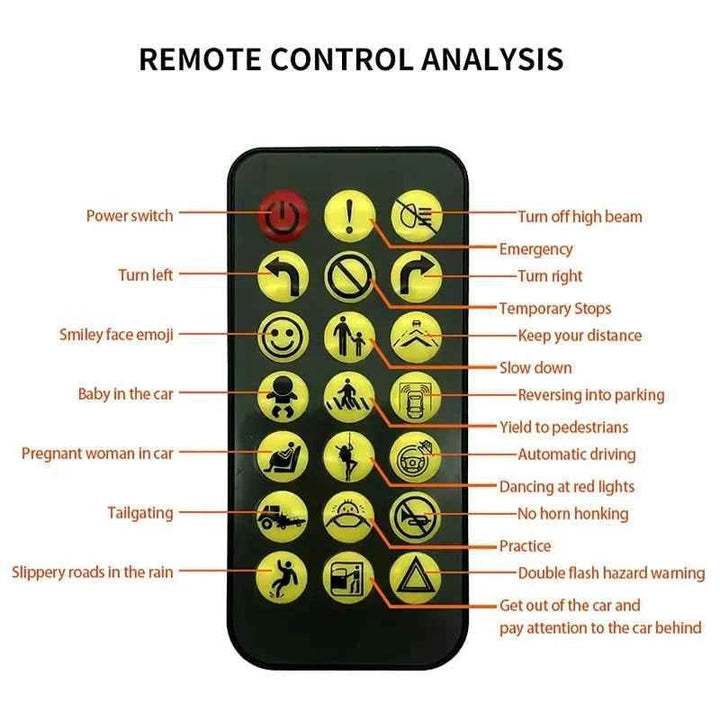 Flexible USB LED Car Display Screen with APP & Remote Control - Carmodza.com