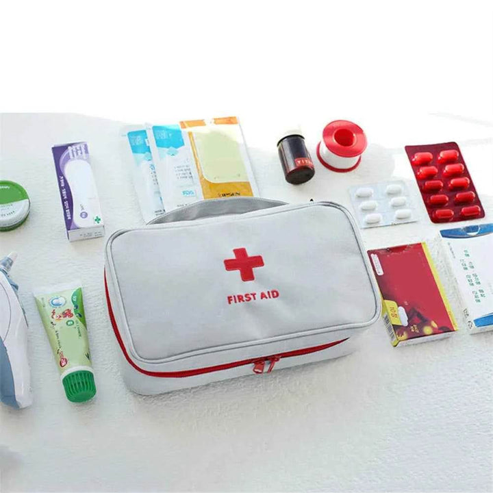 Portable Car First Aid Kit - Emergency Travel Organizer - Carmodza.com