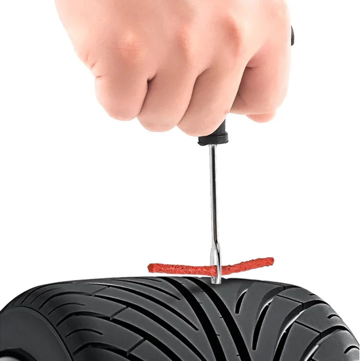 Heavy Duty Car Tire Repair Kit | 33/45Pcs Portable Set - Carmodza.com