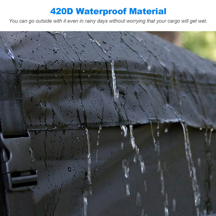 Rooftop Cargo Carrier Bag | 425L Waterproof Luggage Storage - Carmodza.com