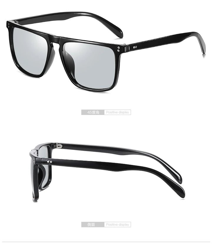 Photochromic Polarized Driving Sunglasses for Day & Night Vision - Carmodza.com