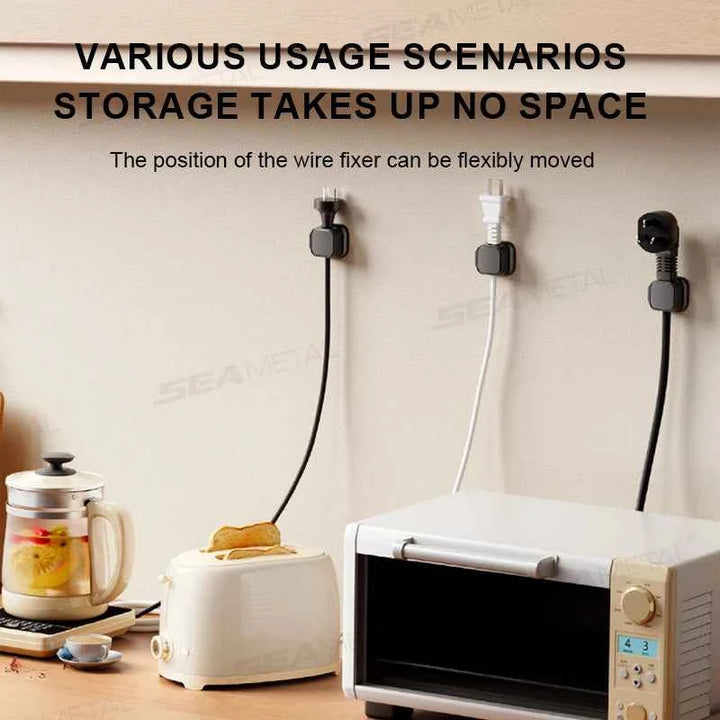 Magnetic Car Cable Organizer Clips | 10Pcs Self-Adhesive Holders - Carmodza.com