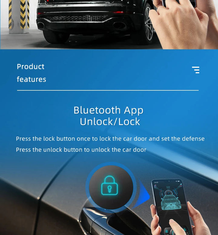 Car Push Start System - Universal Keyless Auto Start - Carmodza.com