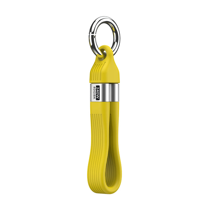240W USB C Keychain Charger Cable for Car & On-The-Go - Carmodza.com