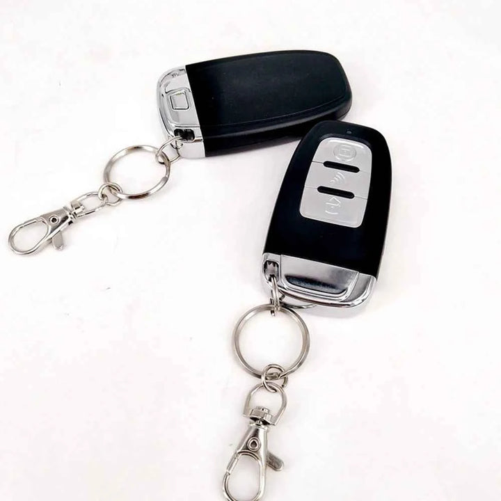 9 Pcs Car SUV Switch Keyless Entry Engine Start Alarm System Push Button Remote Starter Stop Auto Anti-theft System