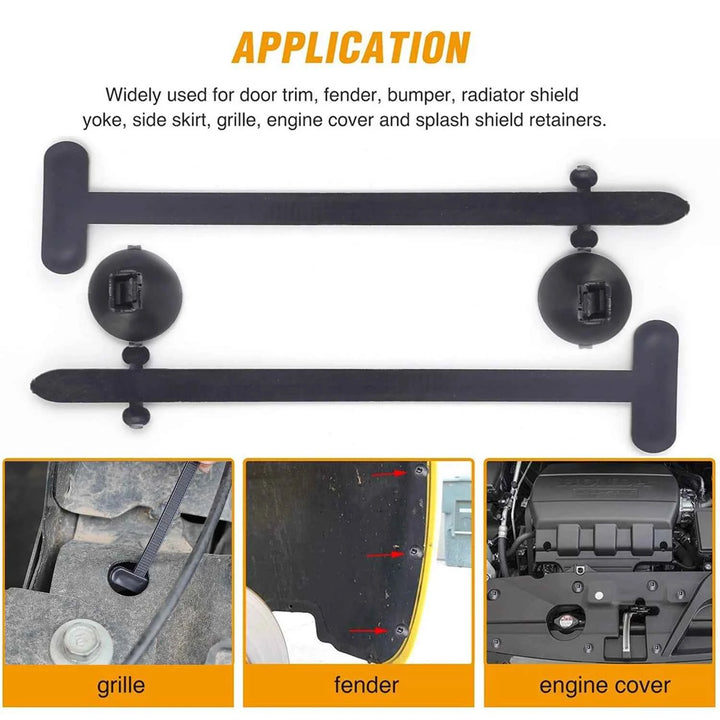 Universal Car Cable Tie Buckle - Auto Fastener Clip - Carmodza.com