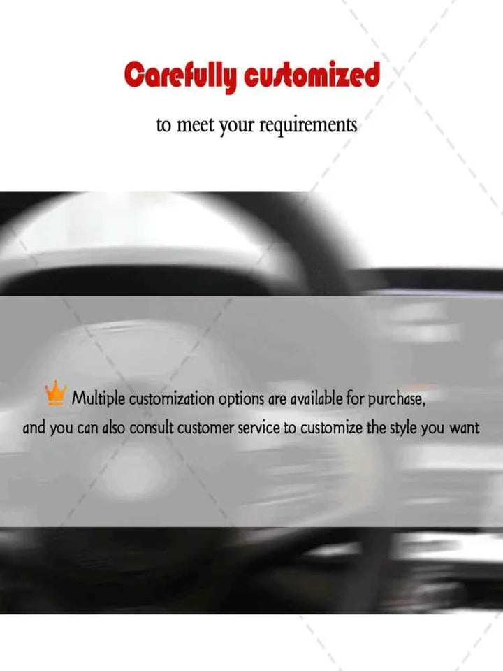Custom Audi Perforated Steering Wheel for A3 A4 S4 S5 Models - Carmodza.com