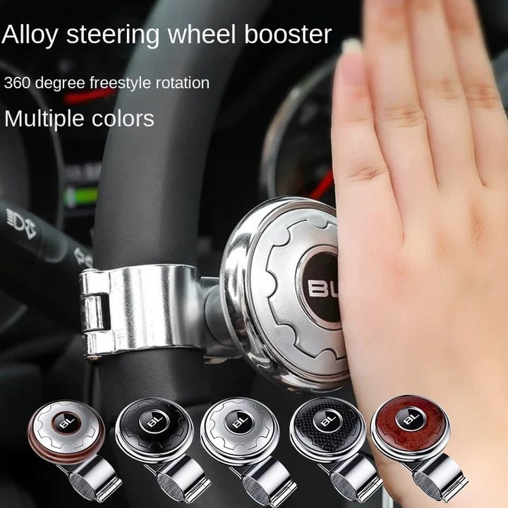 Car Steering Wheel Spinner Knob | Universal 360° Power Handle - Carmodza.com