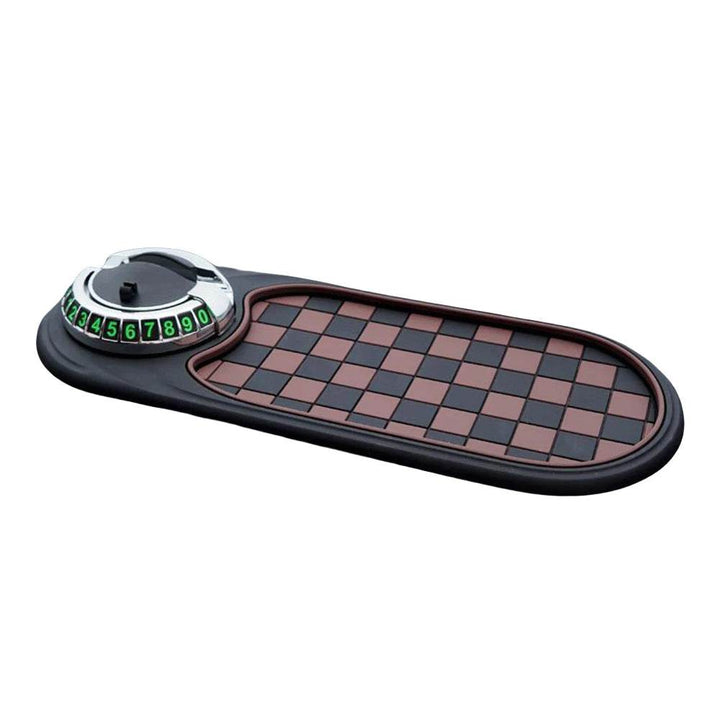 Anti-Slip Car Dashboard Organizer Mat with 360° Phone Holder - Carmodza.com