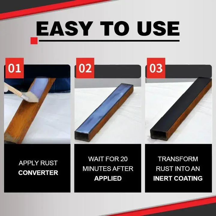 Automotive Rust Converter and Primer | Stops Rust Permanently 100ml - Carmodza.com