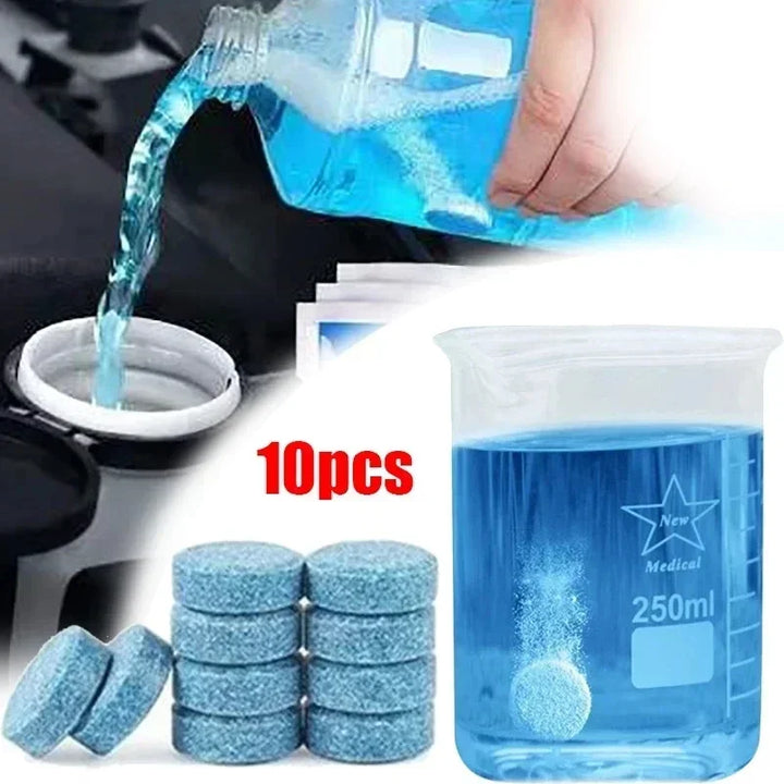 Windshield Washer Effervescent Tablets (100 Pcs Pack) - Carmodza.com