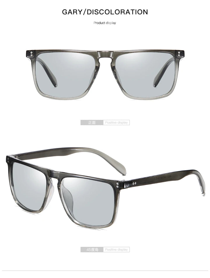 Photochromic Polarized Driving Sunglasses for Day & Night Vision - Carmodza.com